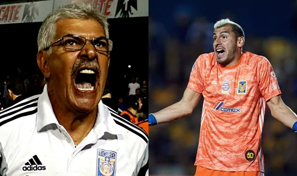 Nahuel Guzmán es uno de los referentes de Tigres pero tiene su carácter, esta fue su reacción la primera vez que el Tuca lo gritó en un entrenamiento.