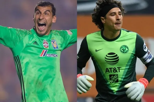 Nahuel Guzmán llegó a los 100 partidos colgando en cero en su arco en tan solo 5 años. Ochoa lo logró pero en más tiempo