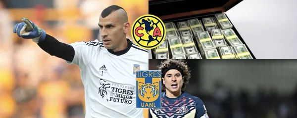 Nahuel Guzmán podría salir de Tigres, aunque todo depende de Guillermo Ochoa y su permanencia en América.