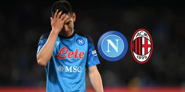 Napoli antes de su duelo con AC Milan, lanzaría ultimátum al delantero Hirving Lozano