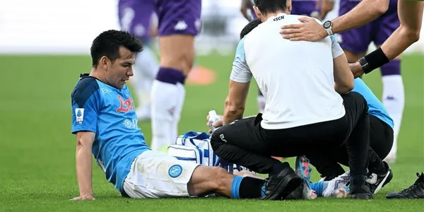 Napoli prende los focos rojos al conocer la gravedad de la lesión del mexicano Hirving Lozano