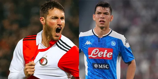 Napoli quiere a Santi Giménez, conoce lo que harían con Hirving Lozano si llega el Chaquito