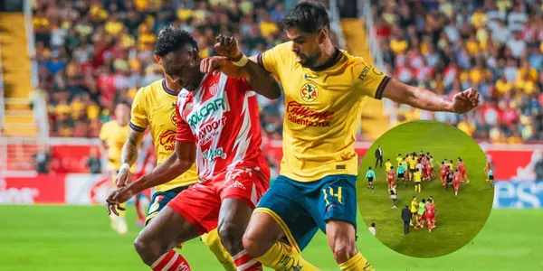 Necaxa y América (Foto: Club América)