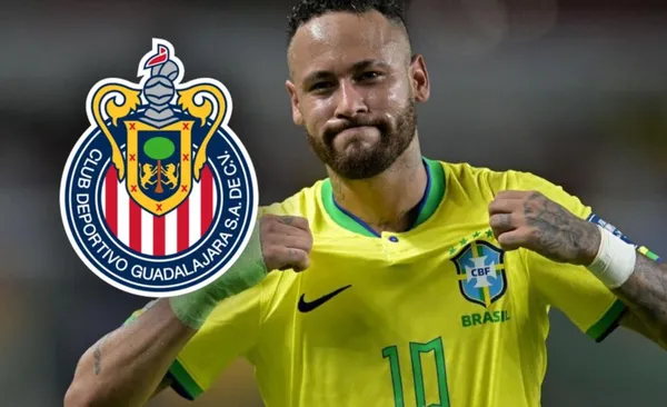 Neymar celebra gol con Brasil (Fuente: Conmebol)