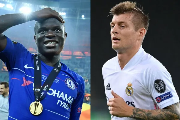 N'Golo Kanté se llevó todos los aplausos en la eliminación del Real Madrid de la UEFA Champions League y esta es la diferencia de su salario con Toni Kroos.