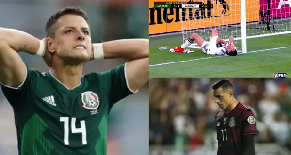 Ni Funes Mori se atreve a tanto. Javier Hernández falla un gol increíble en el combinado de la MLS.