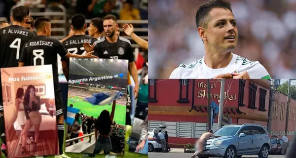 Ni Javier Hernández y sus excesos llegaron a tanto. El jugador del Tri que pasó desnudo por un hotel de concentración.