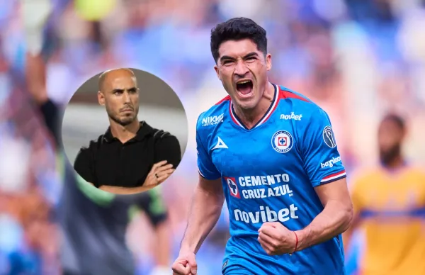 Nicolás Ibáñez fue el gran héroe del equipo cementero al anotar el segundo gol de Cruz Azul.