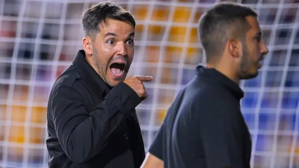 Nicolas Larcamón en Necaxa (Foto: MEXSPORT)