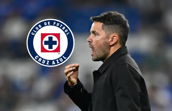 Nicolás Larcamón llamó la atención por el gesto que hizo después de uno de los goles.