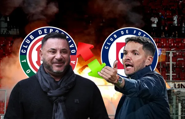 Nicolás Larcamón y Antonio Mohamed/Foto Milenio.