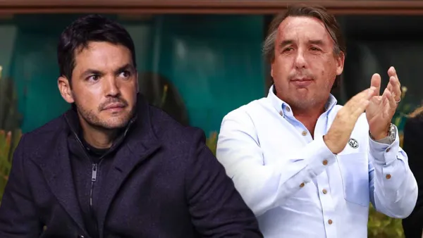 Nicolás Larcamón y Emilio Azcárraga