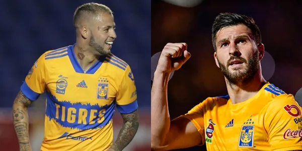 Nicolás López regresó al once de Club Tigres recargado y su rendimiento ya supera el de Gignac en un par de partidos.