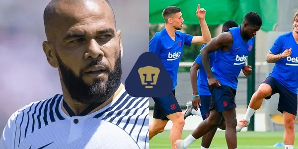 No entra en planes para el Barcelona y Dani Alves lo pediría como refuerzo para Pumas.
