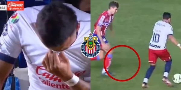 No fue el mismo, se filtra quién provocó la lesión de Alexis Vega en Chivas