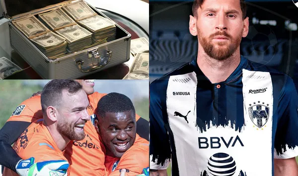 No ha metido un solo gol con Rayados, pero se vende como el astro argentino