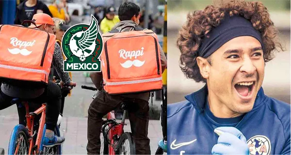 No le dio la capacidad deportiva para dar el salto de calidad y pues Guillermo Ochoa lo banqueó. Ahora se dedica a promocionar a esta marca de entrega de productos.