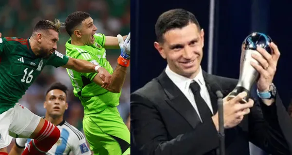 No lo sancionaron, a más de eso le dan el premio The Best al jugador Emiliano Martínez y lo que hicieron para destacar al deportista.