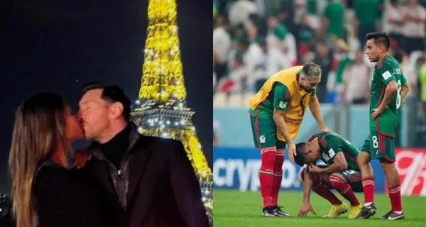 No rindió, fue uno de los bultos dentro del combinado mexicano pero se da vacaciones al estilo Lionel Messi.