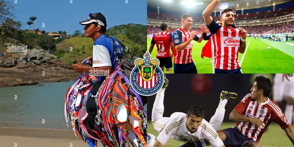 No se achicó ante Cristiano Ronaldo pero una lesión lo sacó de Chivas, ahora vende trajes de baño