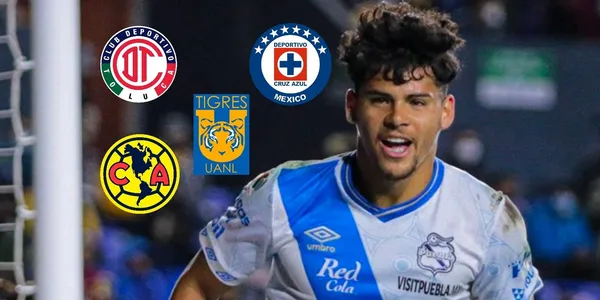 No sólo saldría Cortizo, el Club Puebla contaría con la baja de Maxi Araújo, iría a un rival de la liga