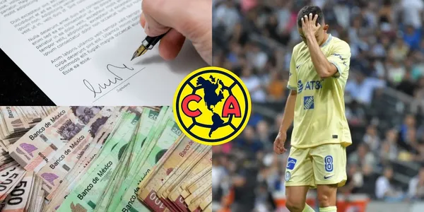 No todo le sale bien a Fidalgo en el América y ha quedado exhibido.