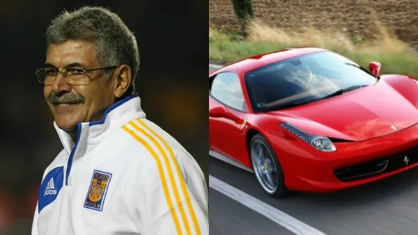 No vas a creer cuánto le costó su lujoso ferrari a Ricardo Ferretti quien gana 4 MDD en Tigres