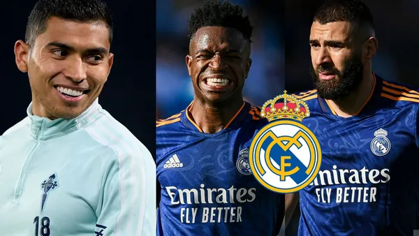 Orbelín Pineda finalmente tuvo minutos, esta vez ante el Real Madrid donde dejó buenas impresiones