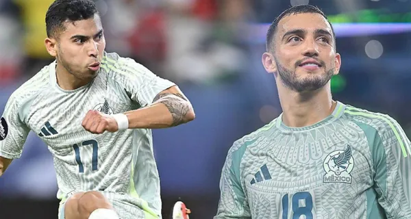 Orbelín Pineda y Luis Chávez comparten cancha con la selección mexicana (Fuente: Juan Fútbol)