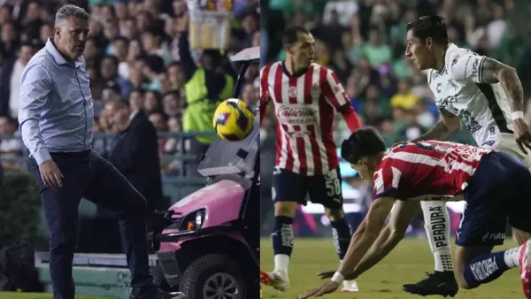 Óscar García está siendo críticado con el accionar de sus Chivas | Foto: Especial