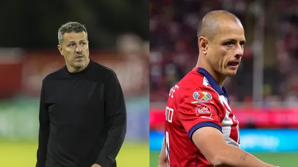 Óscar García hablo sobre la situación de Chicharito en Chivas | Foto: Mexsport
