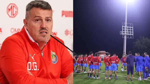 Óscar García podría ser reemplazado antes de lo previsto | Foto: X @chivas