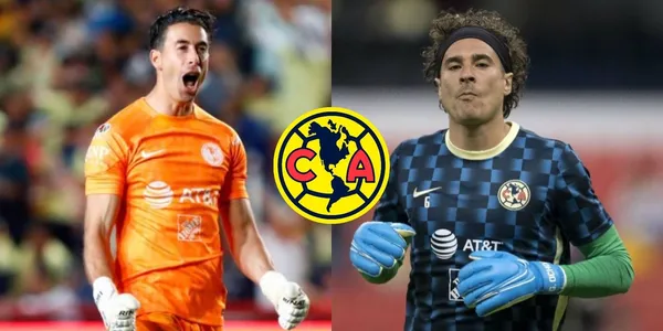 Óscar Jiménez cumpliendo como siempre con el América.