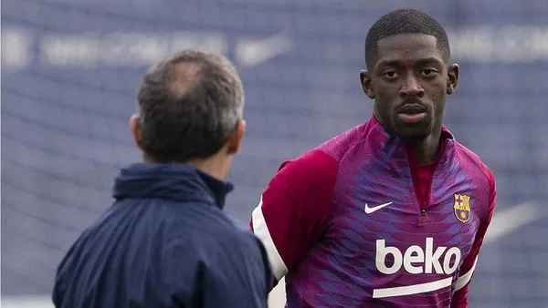 Ousmane Dembélé volvió a tener minutos con el FC Barcelona para el duelo ante el Dynamo de Kiev y para variar, se volvió a romper.