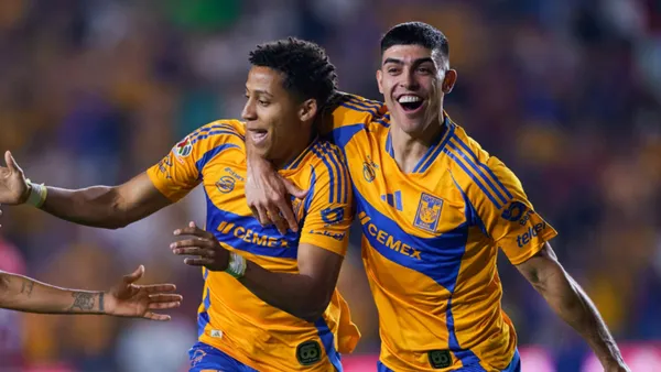 Ozziel y Brunetta | Foto: @TigresOficial