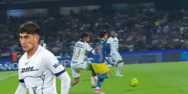 Pablo Monroy en el Pumas vs América / FOTO El Sol de Hidalgo