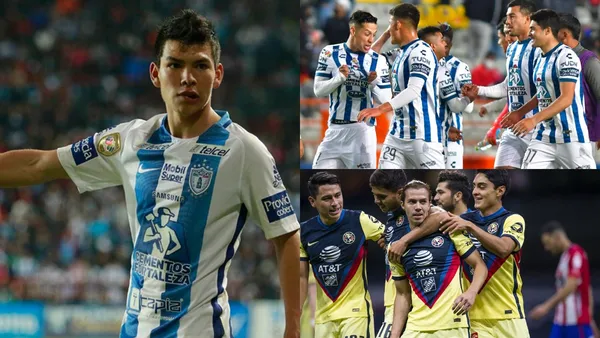 Pachuca vence 1-0 al América e Hirving Lozano se encuentra en el estadio donde vio el gol de Romario Ibarra