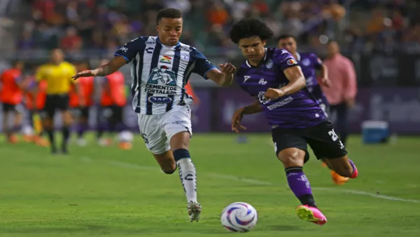 Pachuca vs Mazatlán/ Foto TV Azteca