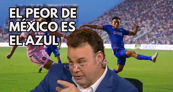 Para el periodista mexicano, el cuadro del Azul es el peor de México, todo por su pobre argumento.
