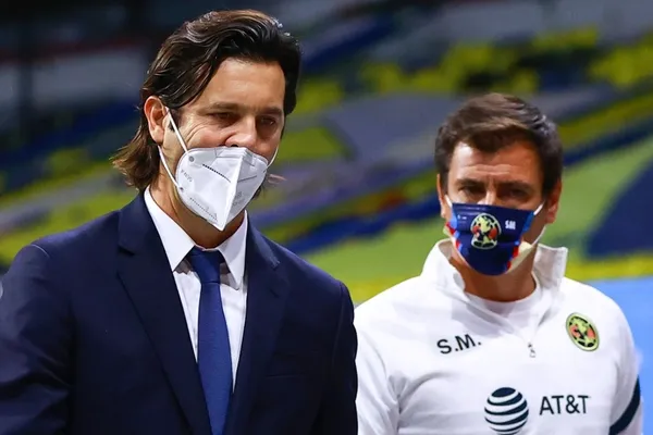 Para Santiago Solari hubo un responsable de que Olimpia marcara el gol del descuento cuando el Américas dominaba las acciones.
