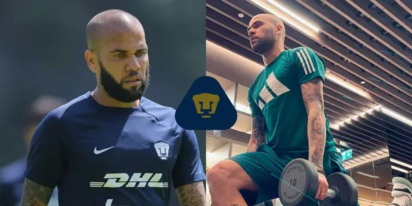 Parece que Dani Alves ya se olvidó de Pumas y ya entrena en otro club lejos de México