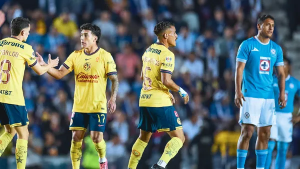 Partido de América con Cruz Azul en semifinales del Apertura 2024 | Foto: @ClubAmerica