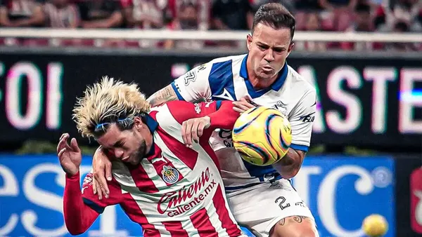 Partido entre Puebla y Chivas (Foto: MEXSPORT)