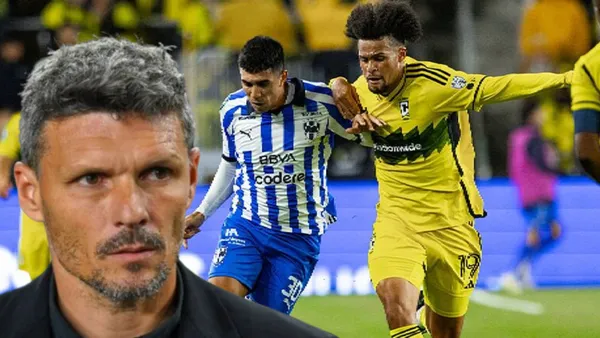 Partido entre Rayados y Columbus Crew 2024 con Fernando Ortiz/ Foto: Marca