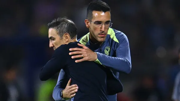 Paulo Víctor y Vicente Sánchez (Foto: MEXSPORT)