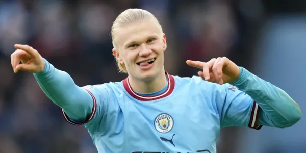 Pep Guardiola queda asombrado con las emotivas palabras del delantero noruego.