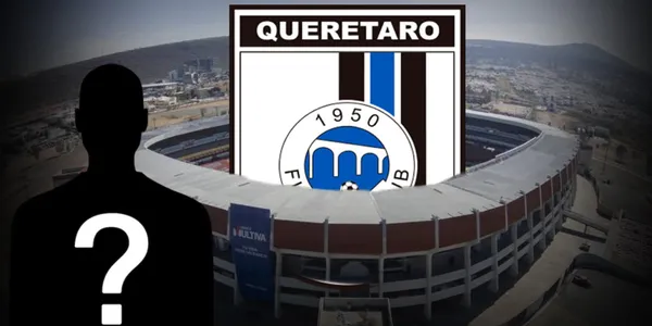 Personaje incónito junto al estadio del Querétaro / FOTO Mediotiempo