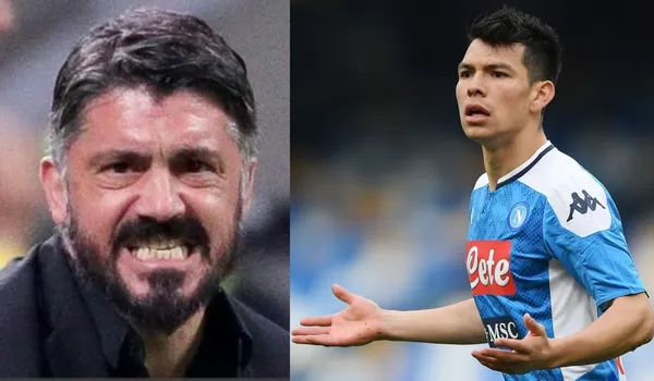 Pese a que Hirving Lozano colaboró en el único gol del partido, Gennaro Gattuso descargó fuerte en contra del mexicano y sus compañeros tras la derrota del Nápoli.