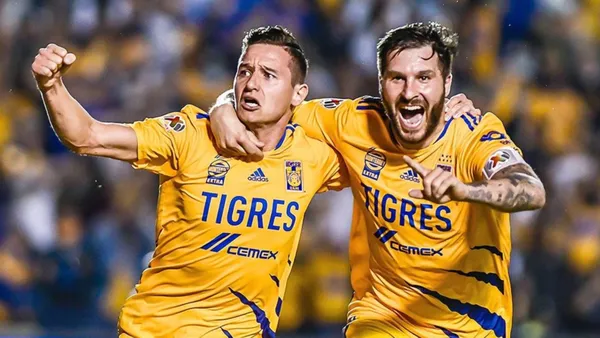 Pierre Gignac y Florian Tauvin. FOTO: Once Diario