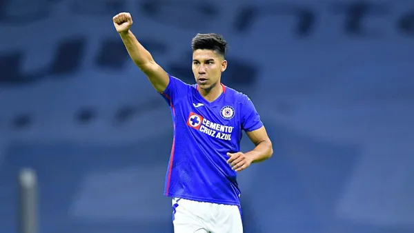 Pol Fernández con la camiseta del Cruz Azul. FOTO: ESPN
